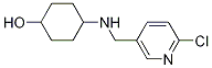 4-[(6-Chloro-pyridin-3-ylMethyl)-aMino]-cyclohexanol structure