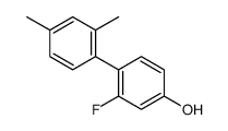 4-(2,4-dimethylphenyl)-3-fluorophenol Structure