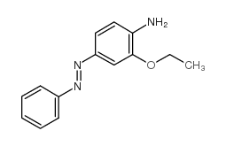 3-ETHOXY-4-AMINOAZOBENZENE结构式