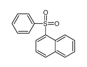 1-(benzenesulfonyl)naphthalene结构式