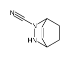 2,3-Diazabicyclo[2.2.2]oct-5-ene-2-carbonitrile(9CI)结构式
