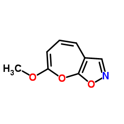 Oxepino[3,2-d]isoxazole, 7-methoxy- (9CI) Structure