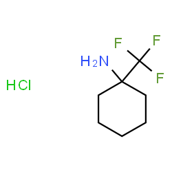 1-(trifluoromethyl)cyclohexanamine hydrochloride Structure