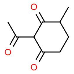 1,3-Cyclohexanedione, 2-acetyl-4-methyl- (9CI) structure