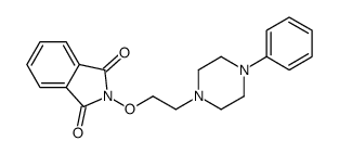 2-[2-(4-phenylpiperazin-1-yl)ethoxy]isoindole-1,3-dione Structure