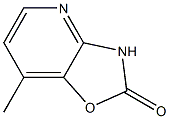 7-Methyl-3H-oxazolo[4,5-b]pyridin-2-one结构式