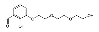 2-hydroxy-3-[2-[2-(2-hydroxyethoxy)ethoxy]ethoxy]benzaldehyde Structure