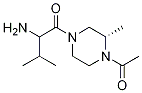 (S)-1-(4-Acetyl-3-Methyl-piperazin-1-yl)-2-aMino-3-Methyl-butan-1-one结构式