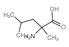 DL-ALFA-甲基亮氨酸结构式