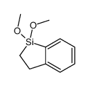 1,1-dimethoxy-2,3-dihydro-1-benzosilole Structure