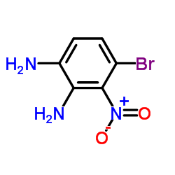 4-Bromo-3-nitrobenzene-1,2-diamine picture