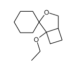 Spiro[cyclohexane-1,2-[3]oxabicyclo[3.2.0]heptane], 1-ethoxy- (9CI) Structure