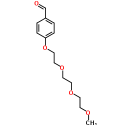 m-PEG3-0-benzaldehyde Structure