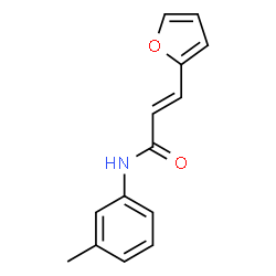 3-FURAN-2-YL-N-M-TOLYL-ACRYLAMIDE结构式