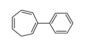 2-phenylcyclohepta-1,3,5-triene Structure