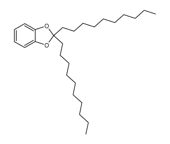 2,2-didecyl-1,3-benzodioxole Structure