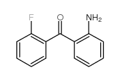 2-氨基-2-氟苯甲酮结构式