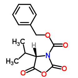 CBZ-L-缬氨酸-NCA结构式