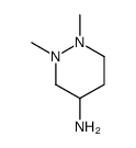 4-Pyridazinamine,hexahydro-1,2-dimethyl-(9CI)结构式