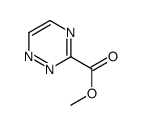 methyl 1,2,4-triazine-3-carboxylate结构式