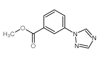 Methyl 3-(1H-1,2,4-triazol-1-yl)benzoate structure