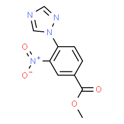 METHYL 3-NITRO-4-(1H-1,2,4-TRIAZOL-1-YL)BENZENECARBOXYLATE picture