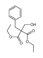 diethyl 2-benzyl-2-(hydroxymethyl)propanedioate Structure