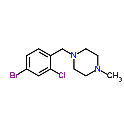 1-(4-Bromo-2-chlorobenzyl)-4-methylpiperazine图片