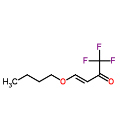(3E)-4-Butoxy-1,1,1-trifluoro-3-buten-2-one结构式