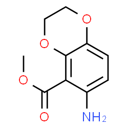 1,4-Benzodioxin-5-carboxylicacid,6-amino-2,3-dihydro-,methylester(9CI)结构式