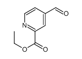 Ethyl 4-formylpicolinate structure