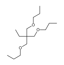 1-propoxy-2,2-bis(propoxymethyl)butane结构式