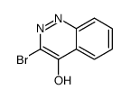 3-Bromo-4-hydroxycinnoline Structure
