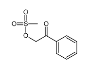 phenacyl methanesulfonate Structure