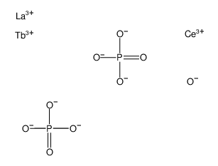 cerium(3+),lanthanum(3+),terbium(3+),triphosphate Structure