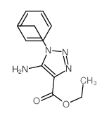 1H-1,2,3-Triazole-4-carboxylicacid, 5-amino-1-(phenylmethyl)-, ethyl ester picture