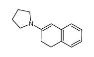 1-(3,4-DIHYDRO-2-NAPHTHYL)PYRROLIDINE Structure