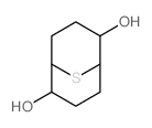 9-Thiabicyclo[3.3.1]nonane-2,6-diol,(endo,endo)- (9CI)结构式