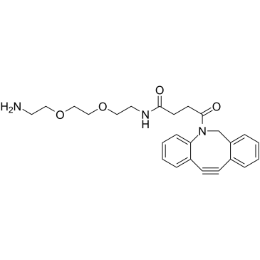 DBCO-PEG2-amine Structure