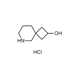 6-氮杂螺环[3.5]壬-2-醇盐酸盐结构式