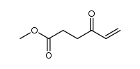 4-oxohex-5-enoic acid methyl ester结构式