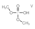 Phosphoric acid,dimethyl ester, vanadium(3+) salt (8CI) Structure