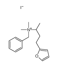 benzyl-[4-(furan-2-yl)butan-2-yl]-dimethylazanium,iodide Structure