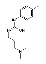 1-[3-(dimethylamino)propyl]-3-(4-methylphenyl)urea Structure