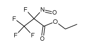 ethyl 2,3,3,3-tetrafluoro-2-nitrosopropanoate Structure