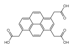 3,5,8-Tricarboxymethylpyren Structure