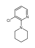 2-Piperidino-3-chloropyridine Structure