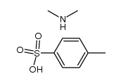 dimethylamine p-toluenesulfonate Structure