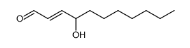 4-Hydroxy-2-undecenal structure