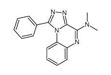 N,N-dimethyl-1-phenyl-[1,2,4]triazolo[4,3-a]quinoxalin-4-amine Structure